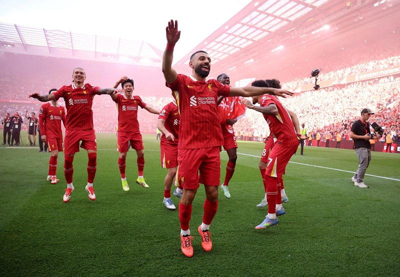 5 điểm nhấn trong hành trình vô địch Ngoại hạng Anh 2024-2025 của Liverpool
