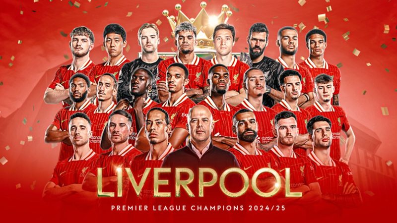 Liverpool chính thức đăng quang Ngoại hạng Anh: Chuyển mình sang chương mới đầy bản lĩnh