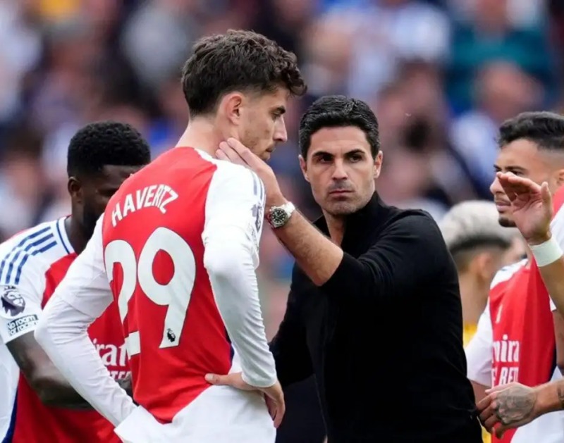 Arteta tin tưởng Havertz mùa trước nhưng khả năng săn bàn của ngòi nổ người Đức không ổn định.