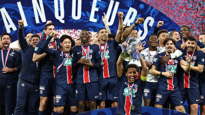 PSG đang có tinh thần cực cao sau khi đăng quang Champions League mùa giải vừa qua. Ảnh: Internet