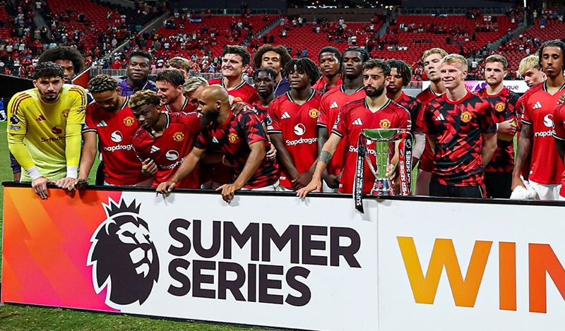 Với phong độ ổn định, MU giành chức vô địch Premier League Summer Series 2025. Ảnh: Internet