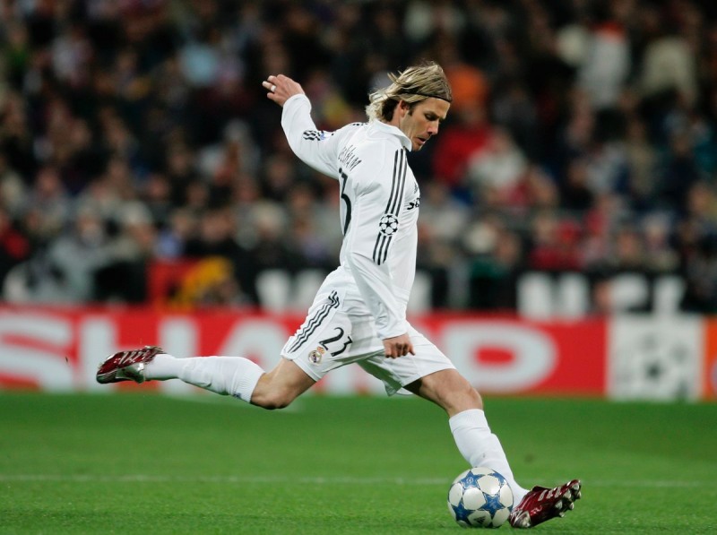 Beckham dũng cảm rời Premier League để phiêu lưu tại La Liga. 