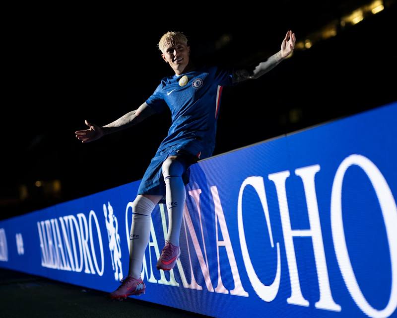 Garnacho chính thức gia nhập Chelsea. Ảnh: Internet
