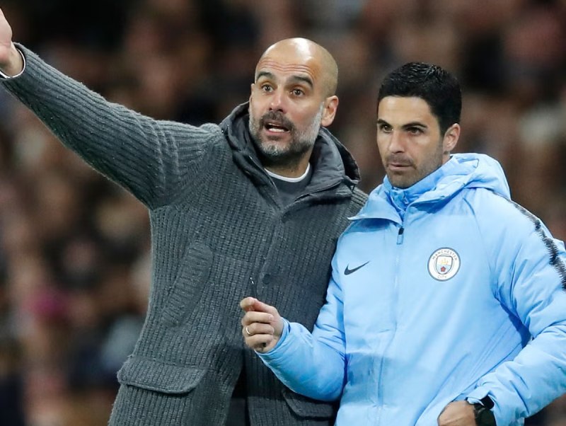Arteta là học trò ưu tú của Pep.