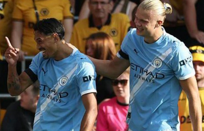 Reijnders sớm tạo mối liên kết ăn ý cùng đồng đội mới Haaland.