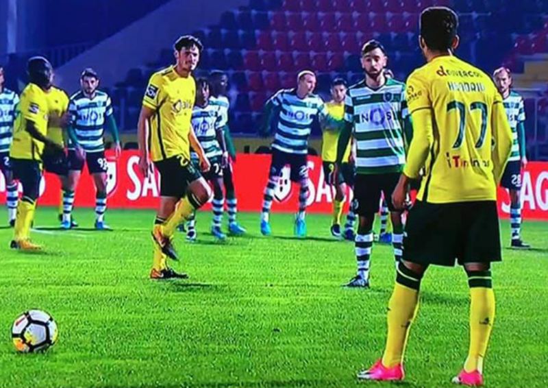 Ngày Đỗ Hoàng Hên chạm trán Bruno Fernandes.