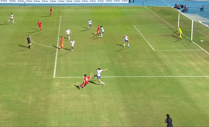 Đội tuyển nữ Việt Nam không được công nhận bàn thắng theo cách không tưởng.