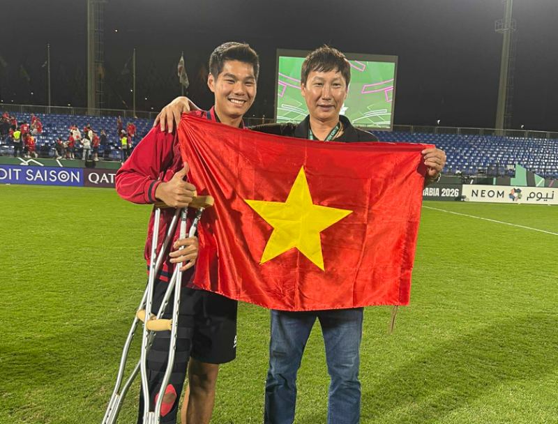 Hành trình vinh quang của U23 Việt Nam không thể thiếu công sức số 4 đóng góp.