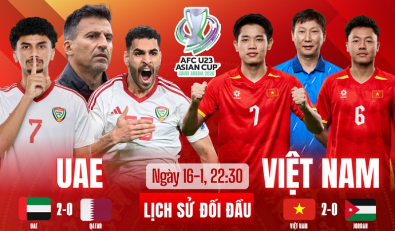 U23 Việt Nam đụng độ thêm đại diện Trung Đông sau khi loại chủ nhà U23 Ả Rập Saudi.
